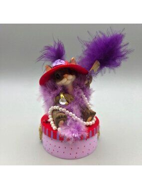 Charming Tails You're Fan-tastic Mouse Figurine CIB Hamilton Collection COA Box